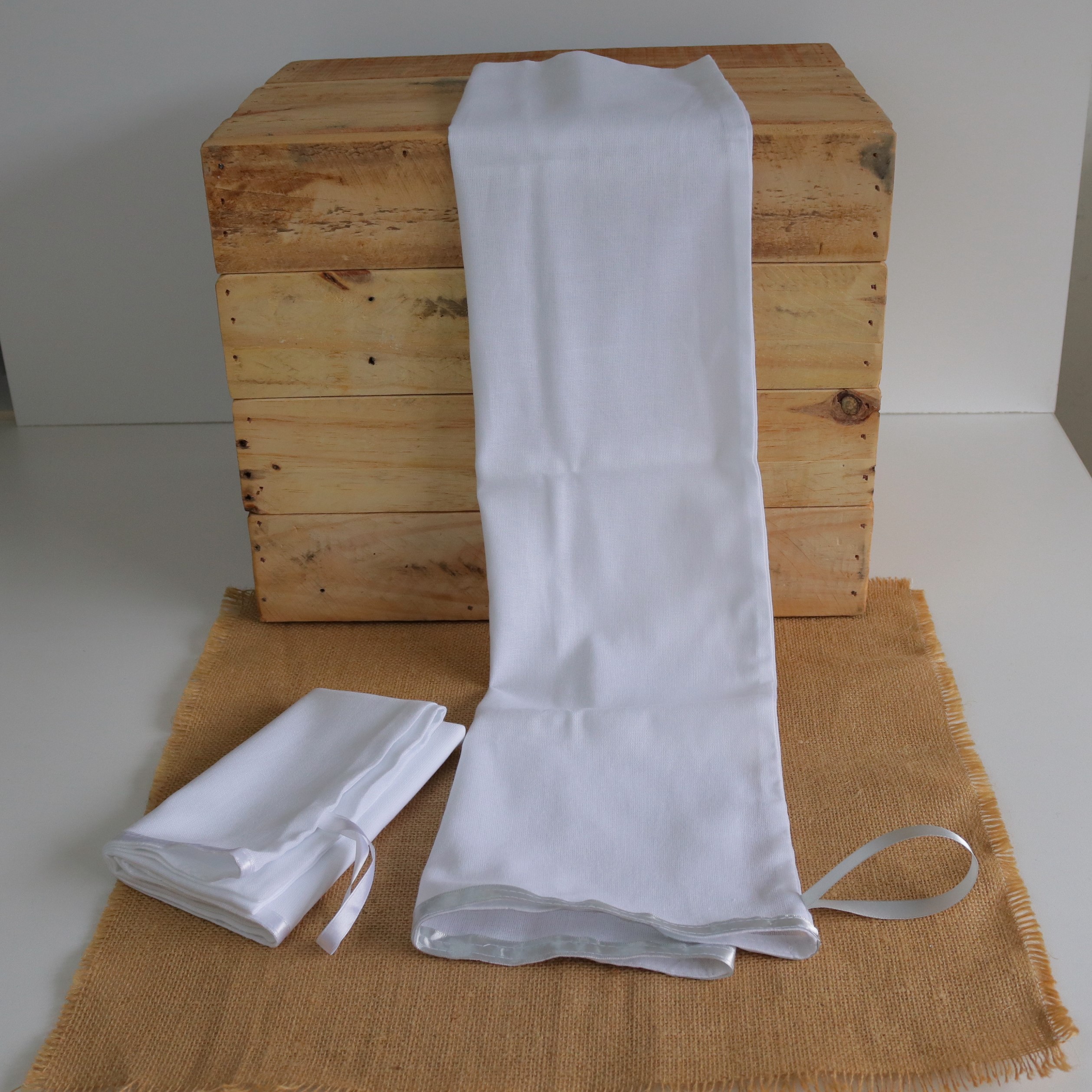 Foaming bag on crate