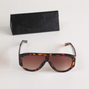 Bold Flat Brow Sunglasses
