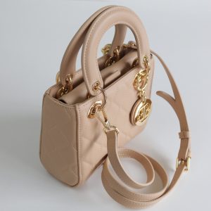 Quilted Mini Top-Handle Bag